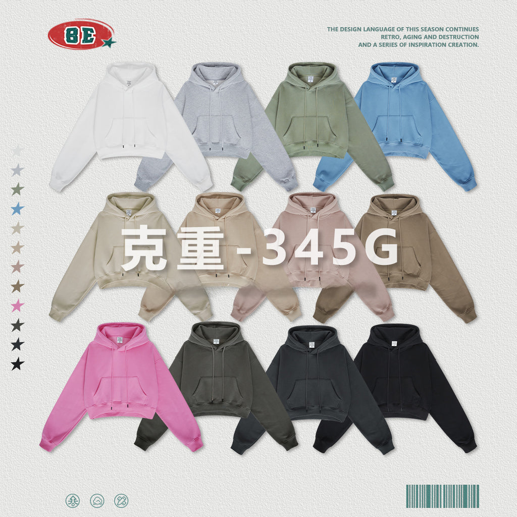 BE Women Cropped Hoodie