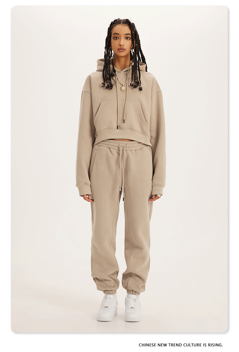 BE Women Cropped Hoodie