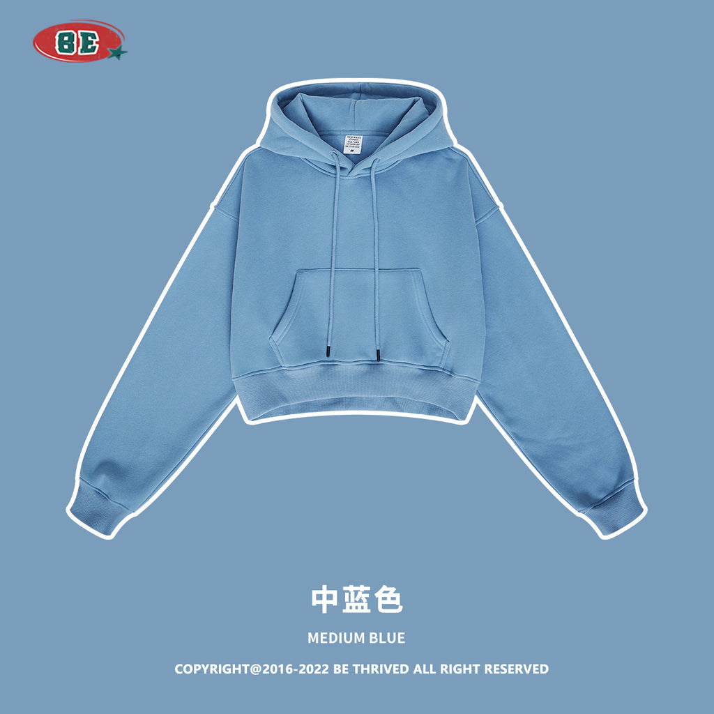 BE Women Cropped Hoodie