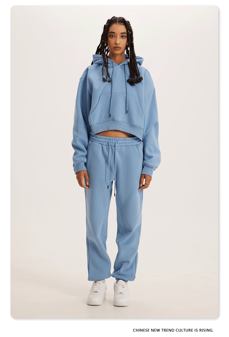 BE Women Cropped Hoodie