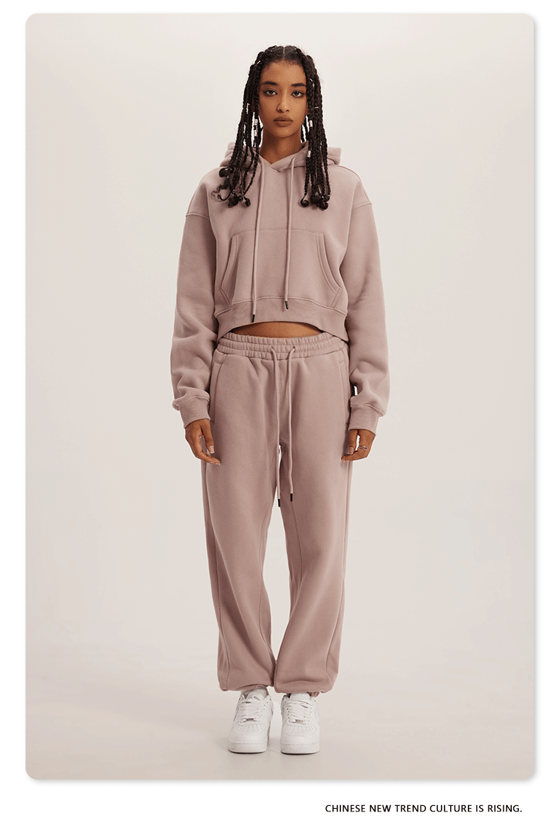 BE Women Cropped Hoodie