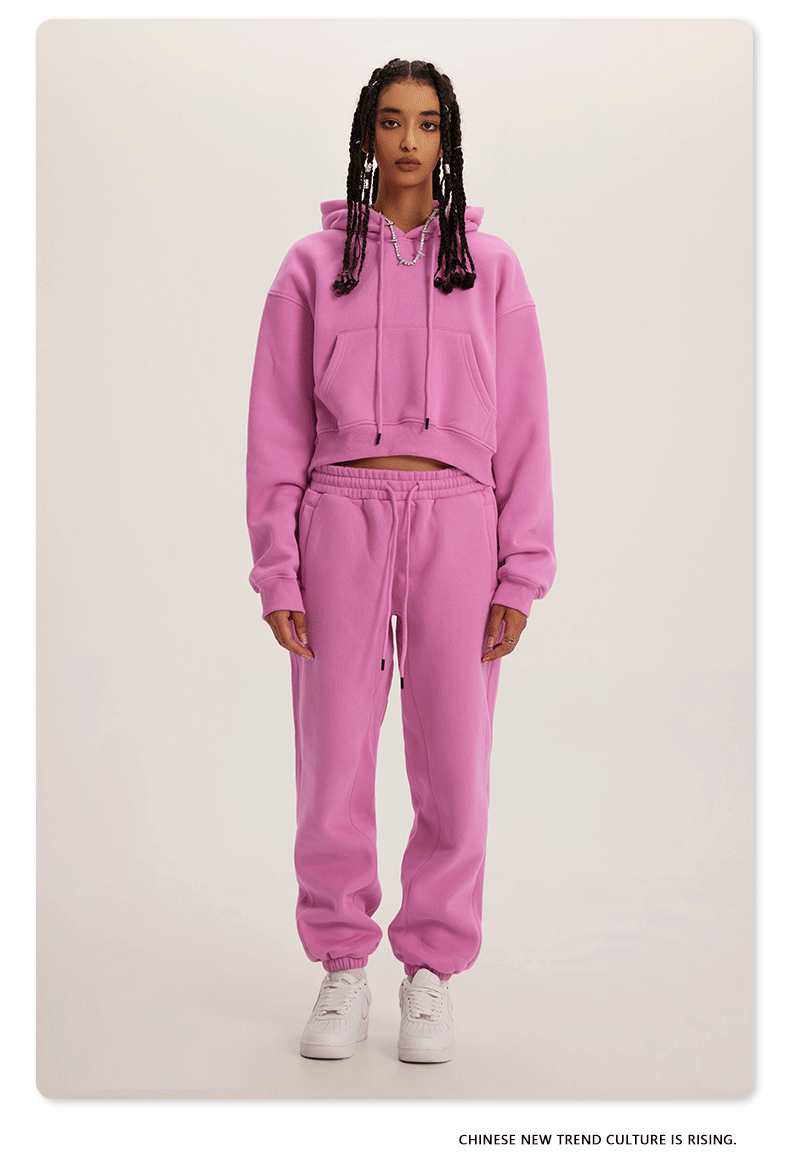 BE Women Cropped Hoodie