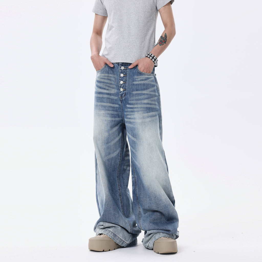 BTSG Cleanfit Breasted Jeans