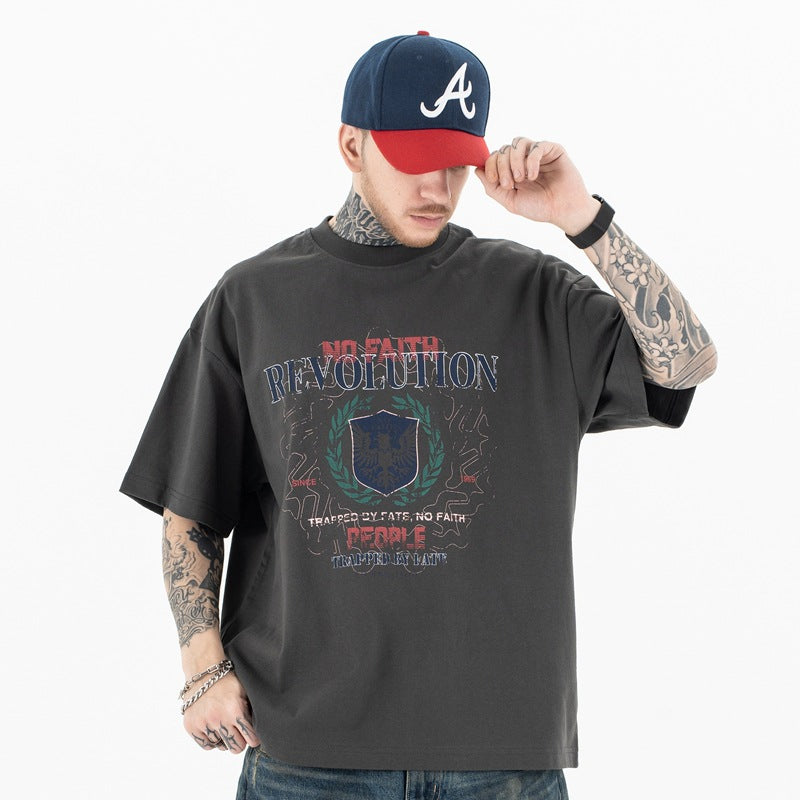 FORGIVNESS No. 6 embroidery 100% Cotton Tee