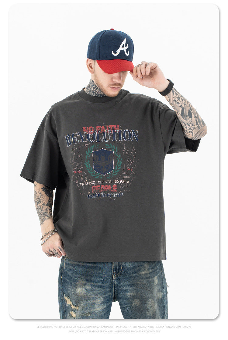 FORGIVNESS No. 6 embroidery 100% Cotton Tee