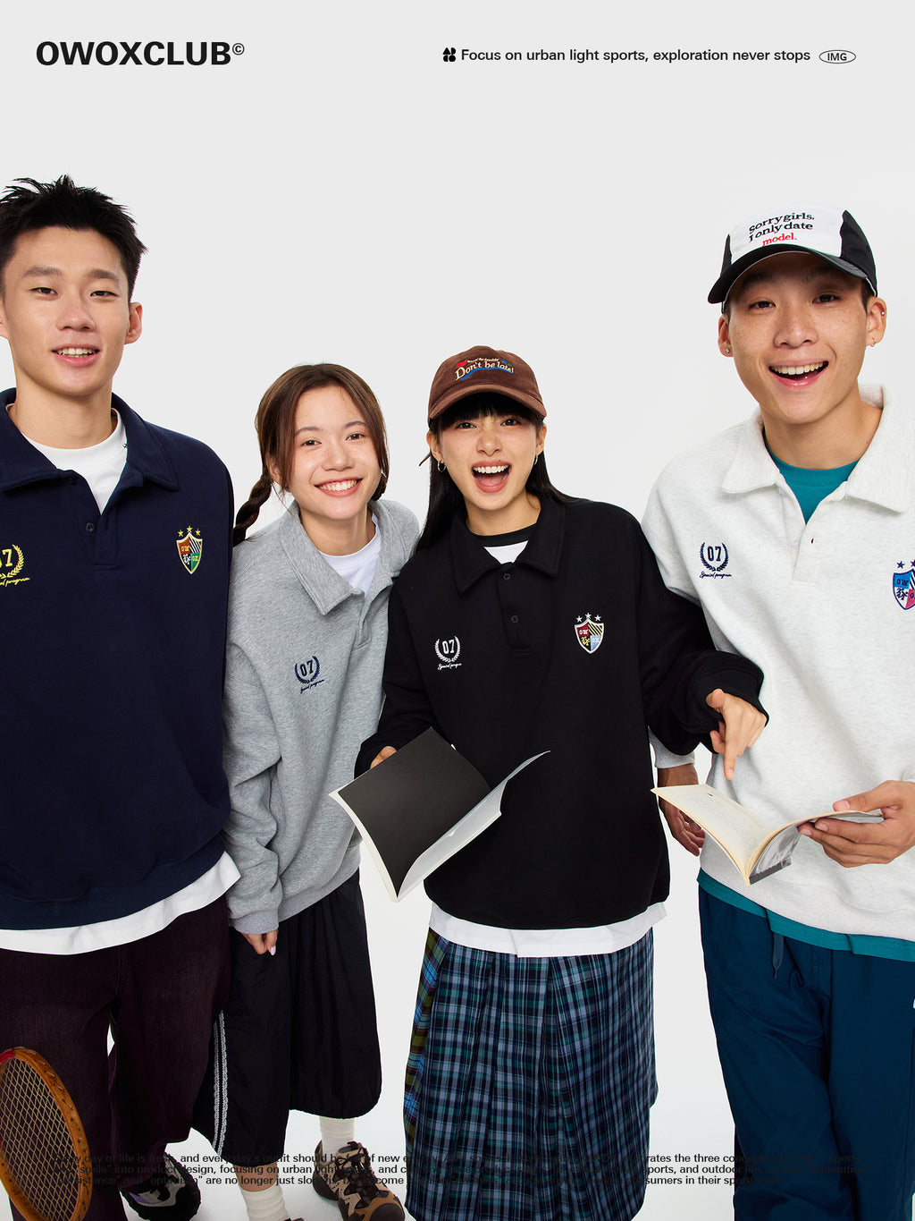 OWOX 07 Polo Long Sleeve Tee
