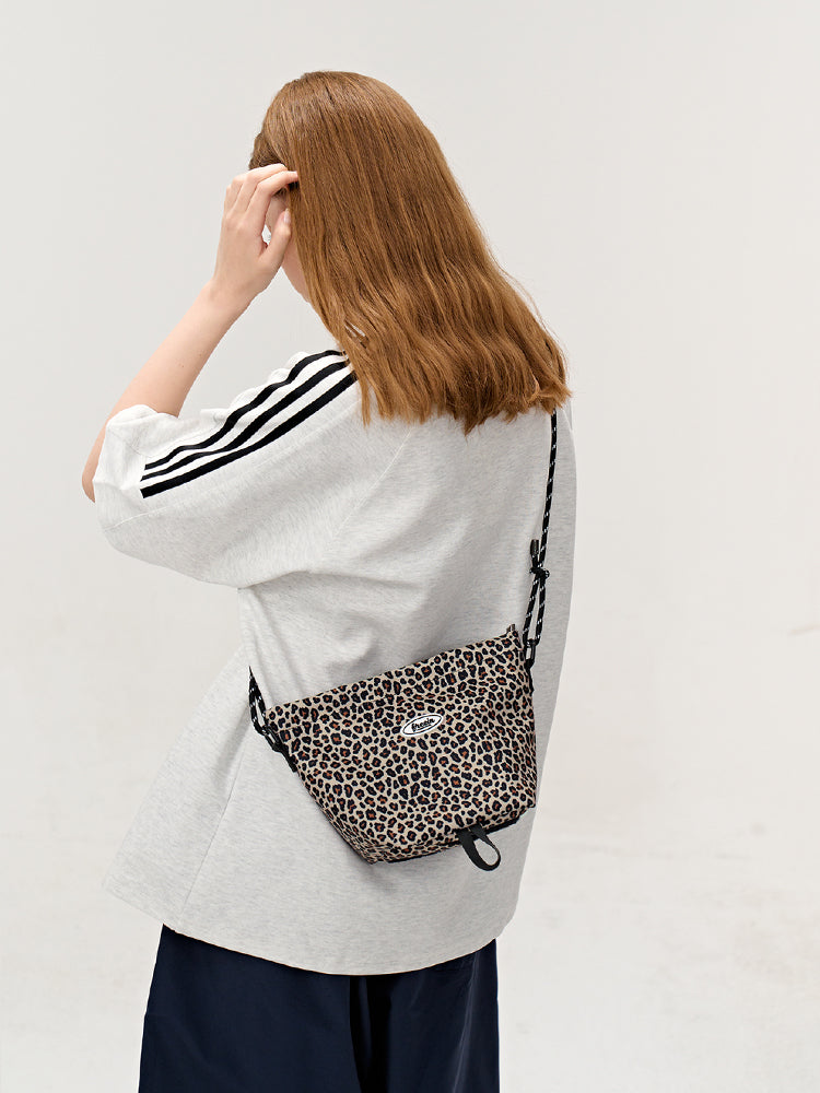 FREEIN leopard print crossbody bag