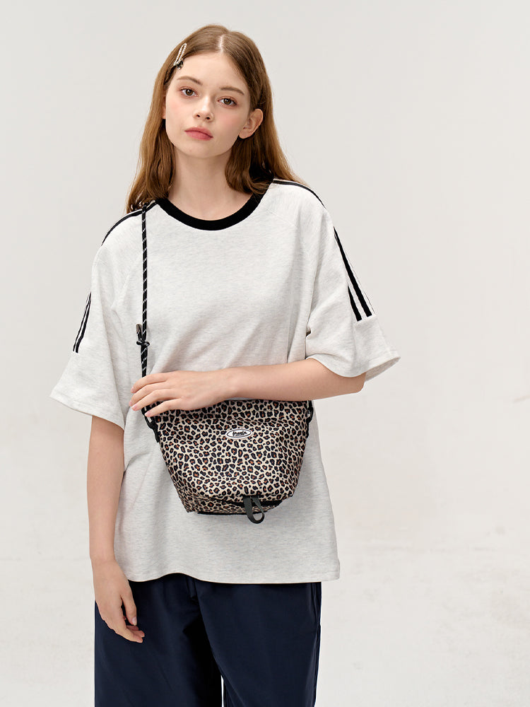 FREEIN leopard print crossbody bag