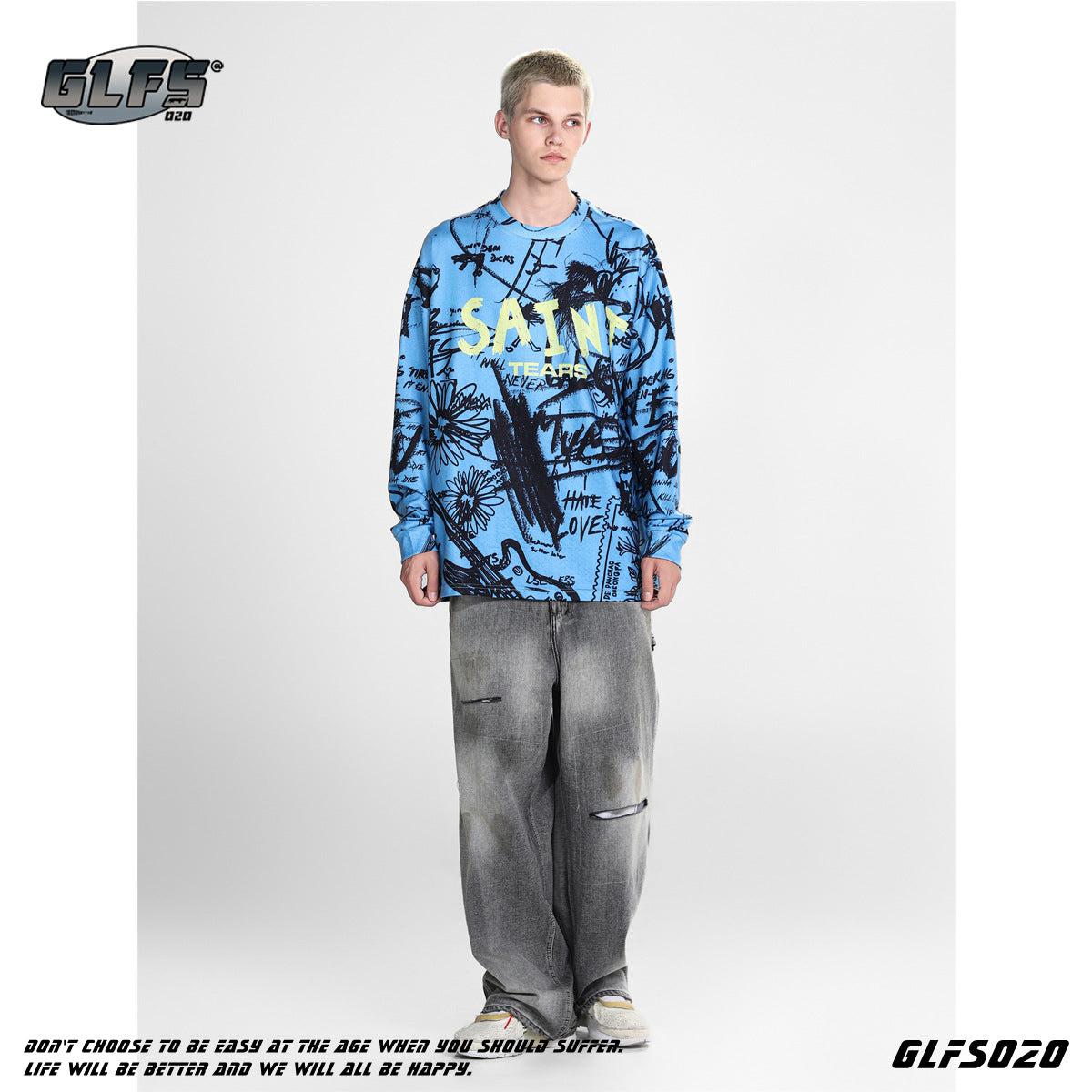 GLFS Rock High Street Long Sleeve Sweatshirt