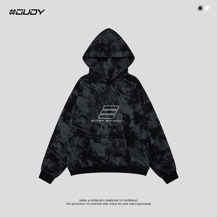 #OVDY Dark Streetwear Prints 420g Fleece Hoodie