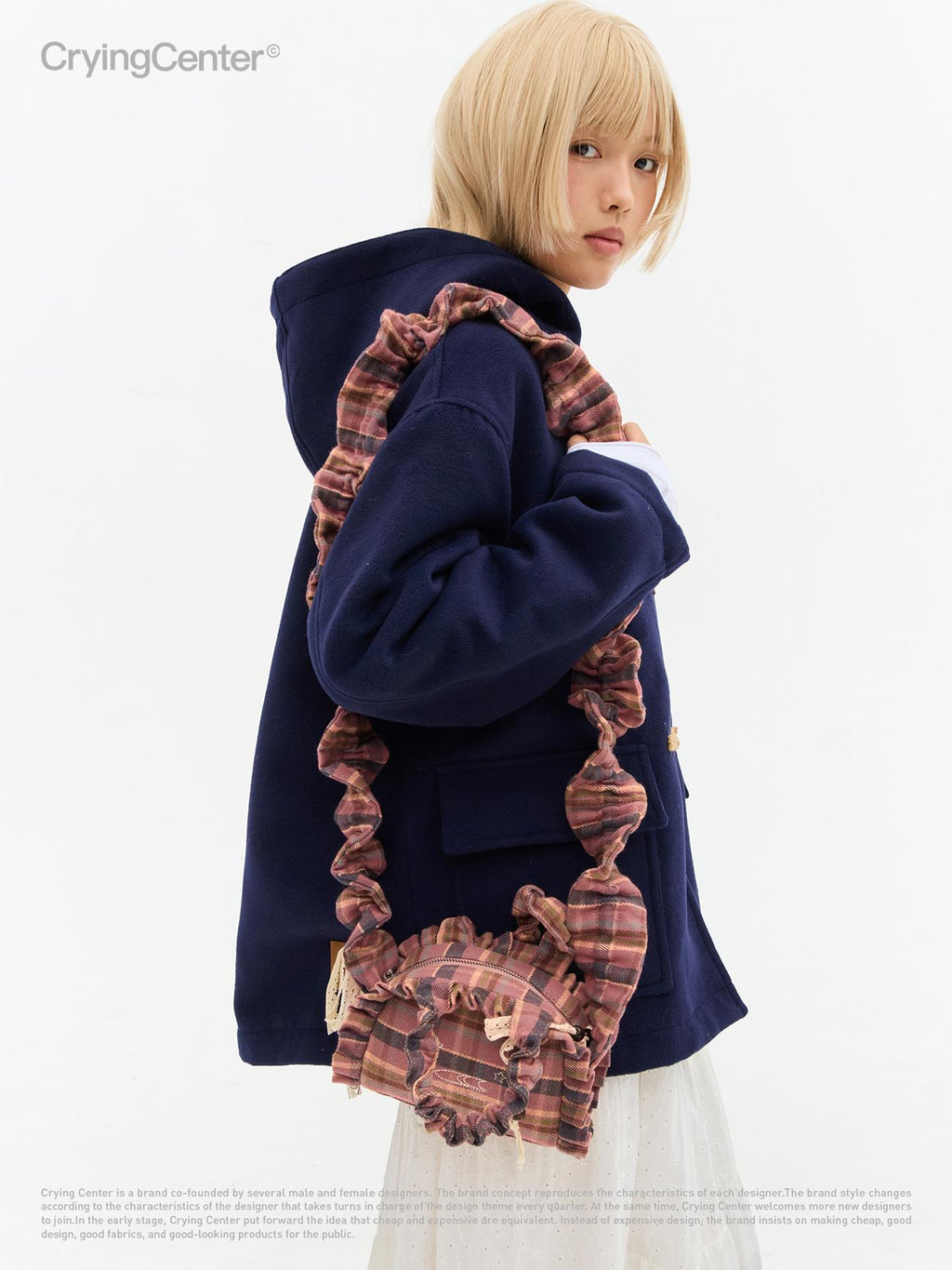 CryingCenter checks handmade lace Boston