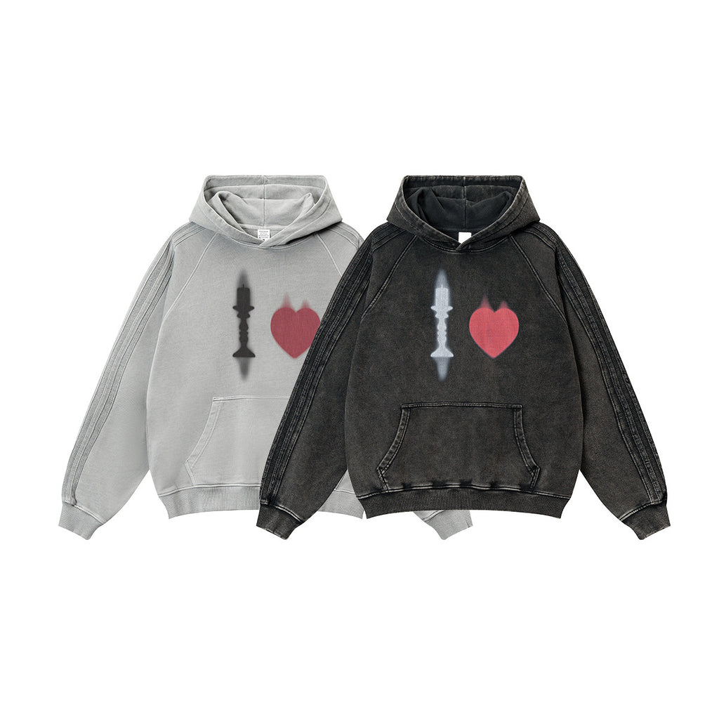 BE Loose Washed King Hoodie