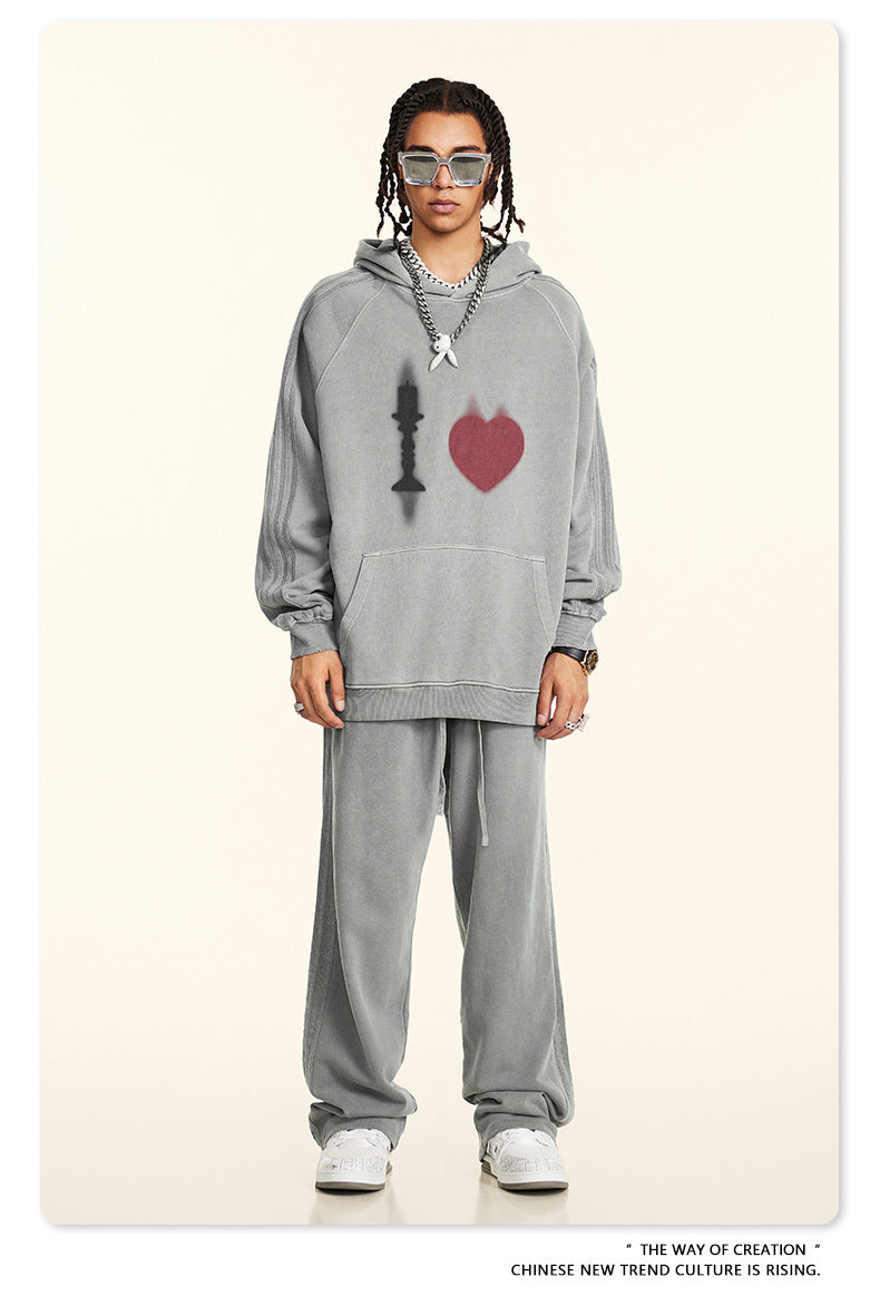 BE Loose Washed King Hoodie