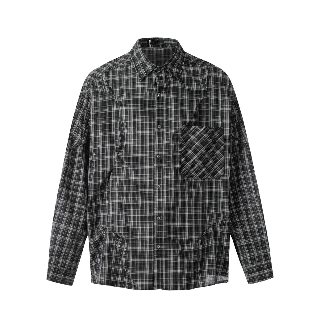 11KN Grid Premuim Loose Shirt