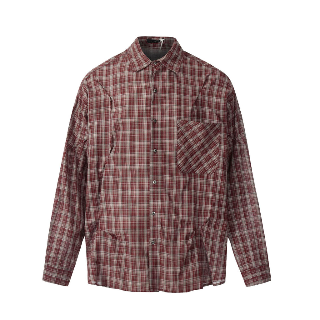 11KN Grid Premuim Loose Shirt