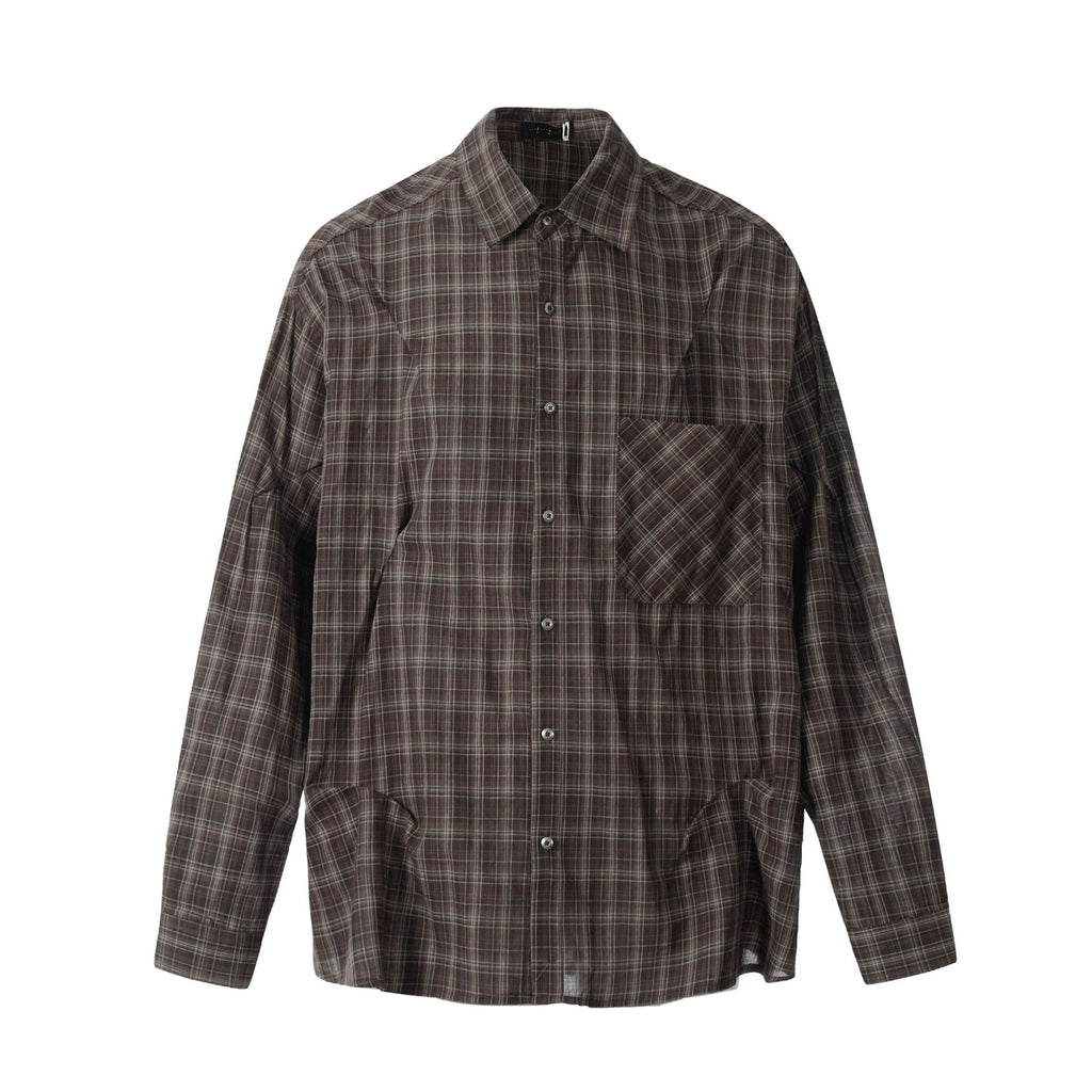 11KN Grid Premuim Loose Shirt