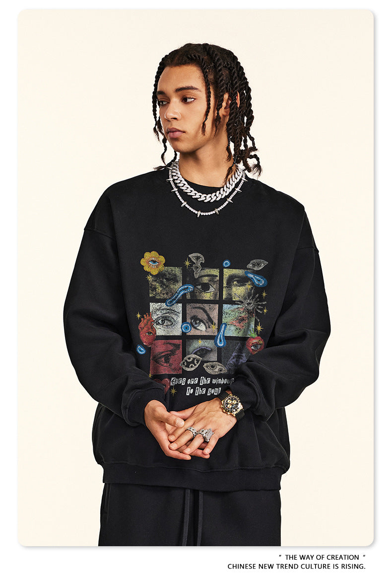 BE Nine Square Checkered Hoodie