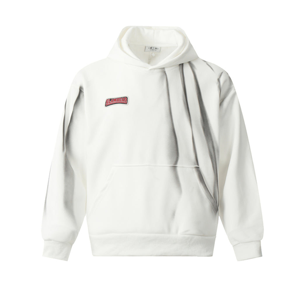 BTSG Gradient dyed versatile silhouette hoodie