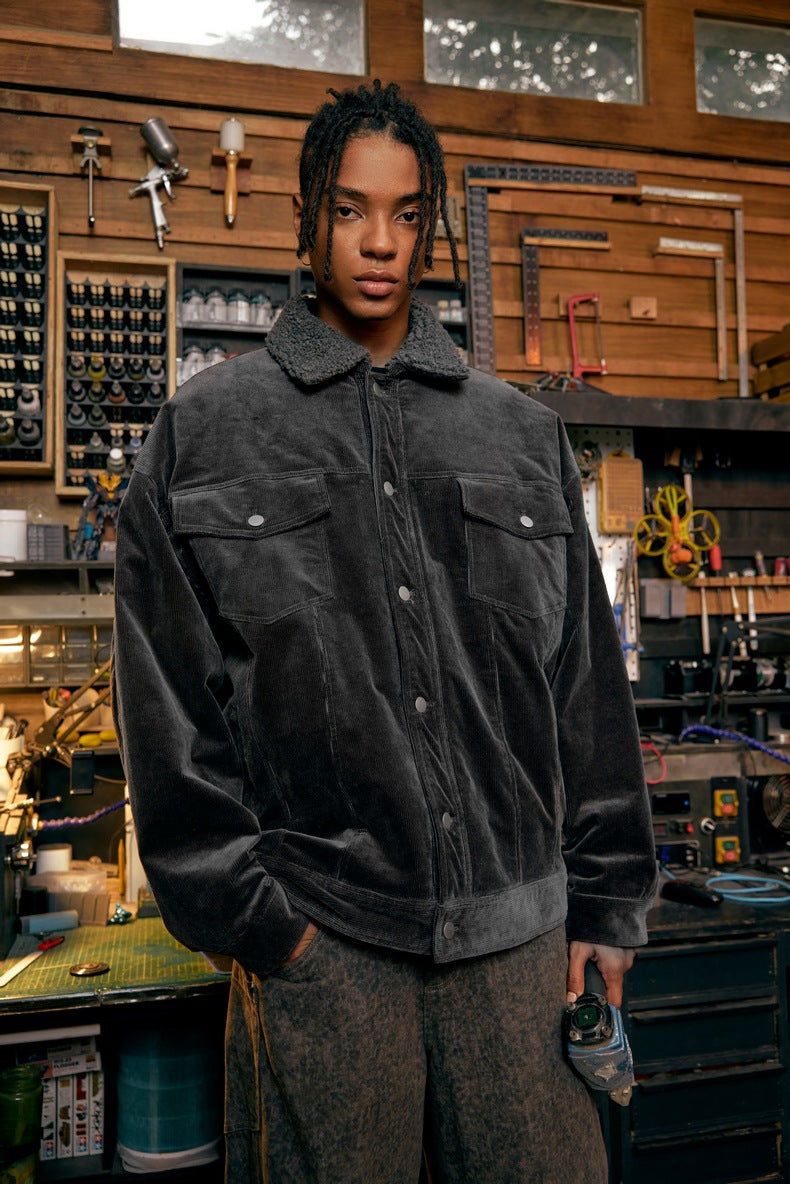 INF Lamb Corduroy Jacket