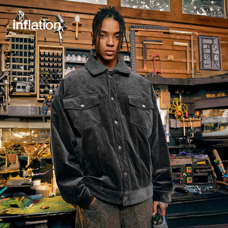 INF Lamb Corduroy Jacket
