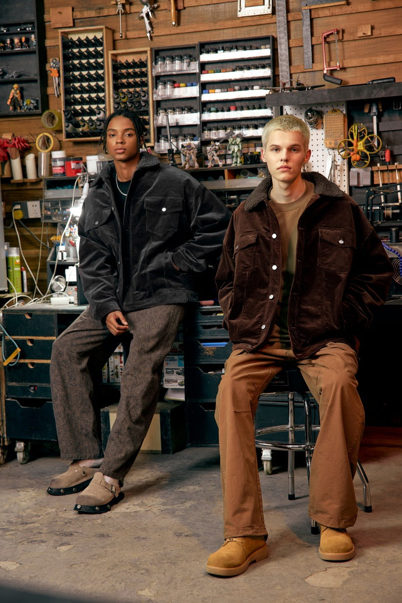 INF Lamb Corduroy Jacket