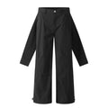 BTSG Sense Sleeve Tie Fake Two Pieces Cargo Pants