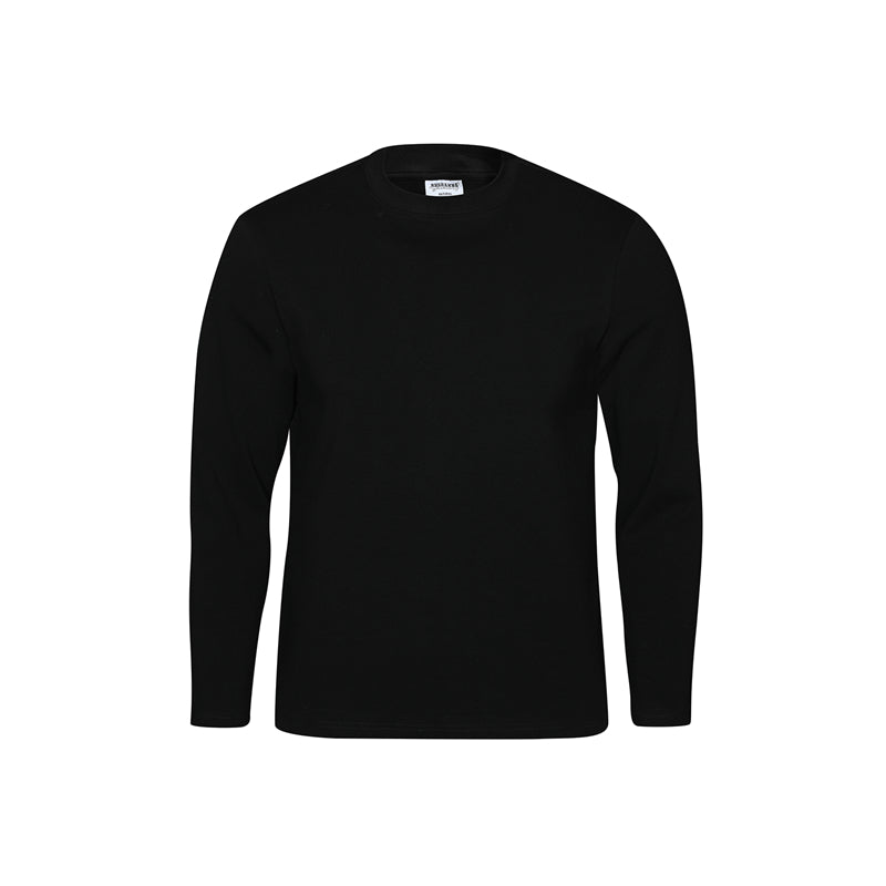 BTSG slim shoulder stretch small neckline long sleeve tee