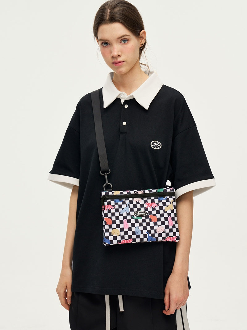 FREEIN original cute cat print crossbody