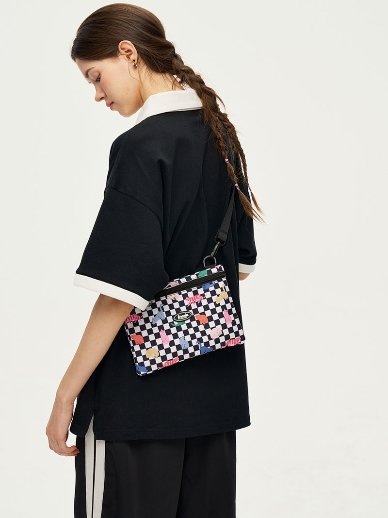 FREEIN original cute cat print crossbody