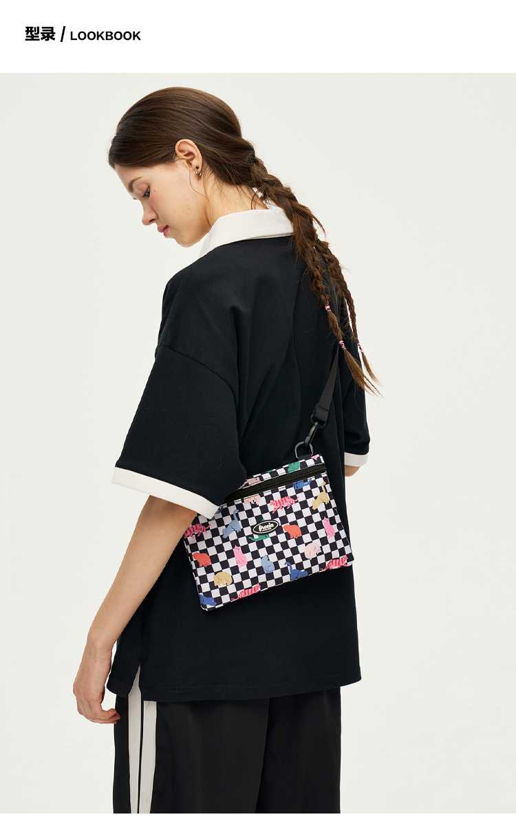 FREEIN original cute cat print crossbody