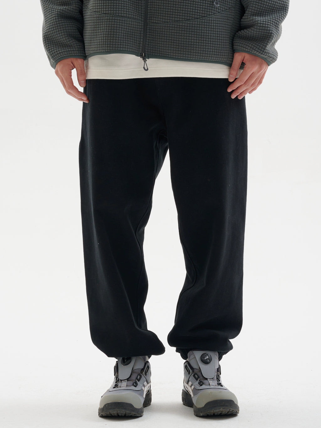 BUTTBILL 460G warm Velvet silhouette sweatpants