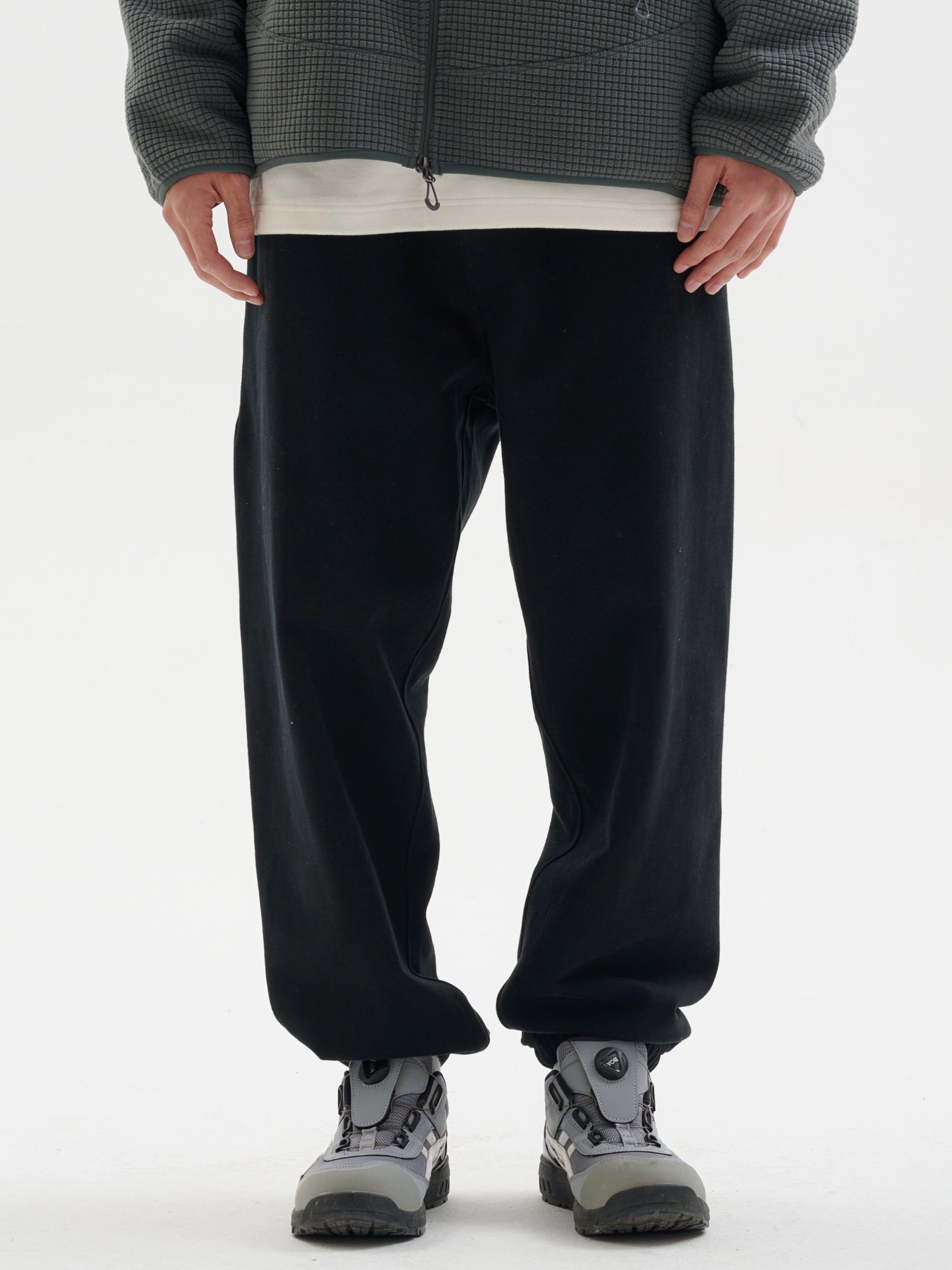 BUTTBILL 460G warm Velvet silhouette sweatpants