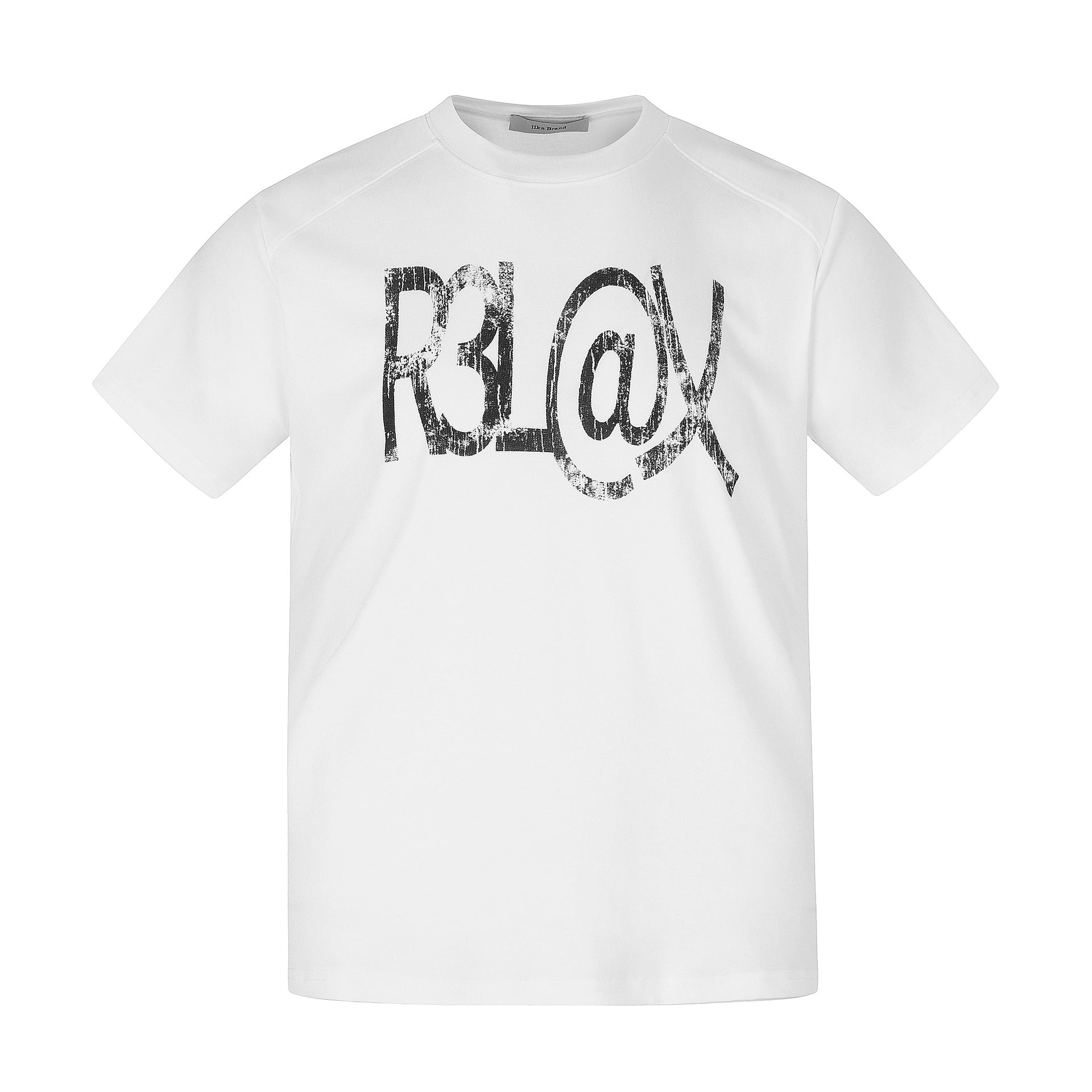 11KN Loose Letter Symbol Printing Casual Tee