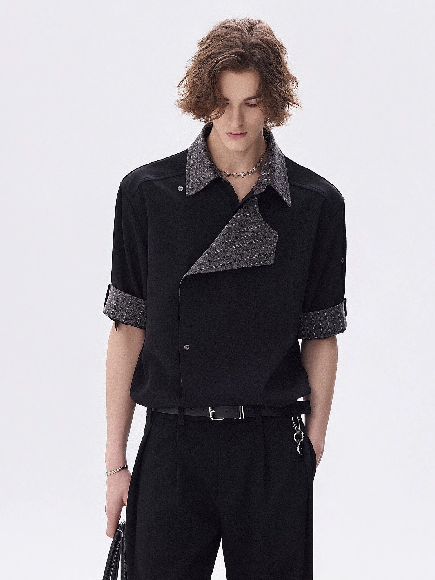 CHOR Striped Slim Fit Casual Shirt