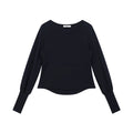 FUNKYFUN Two Wear Shawl Wide Neck Treasure Long Sleeve