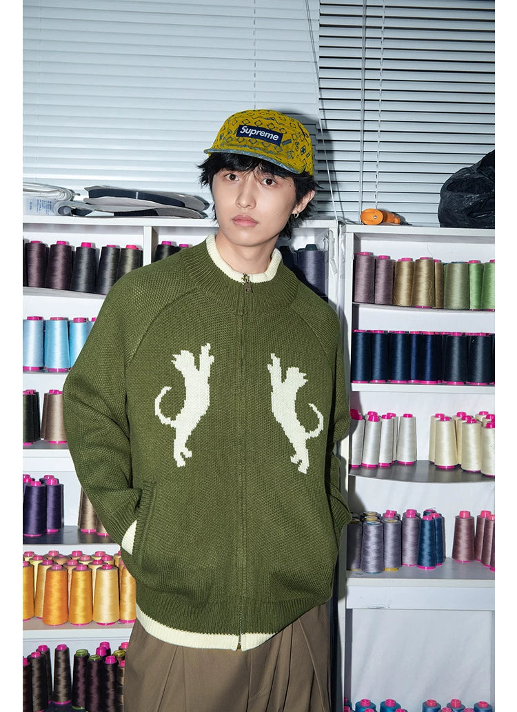 Mentmate Vintage Loose Versatile Knitted Sweater