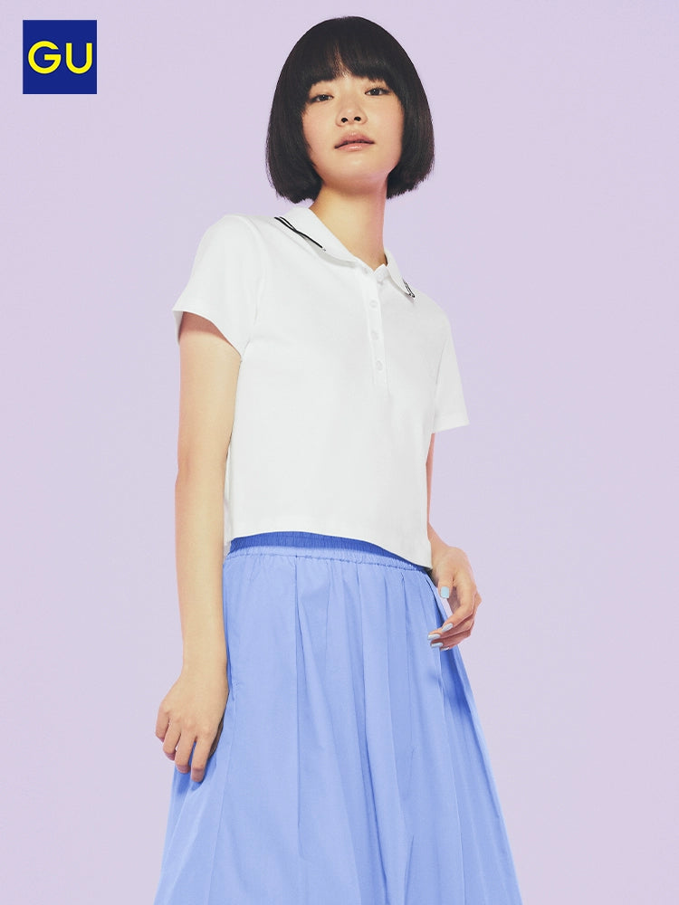 GU College Style POLO Shirt Slim Fit