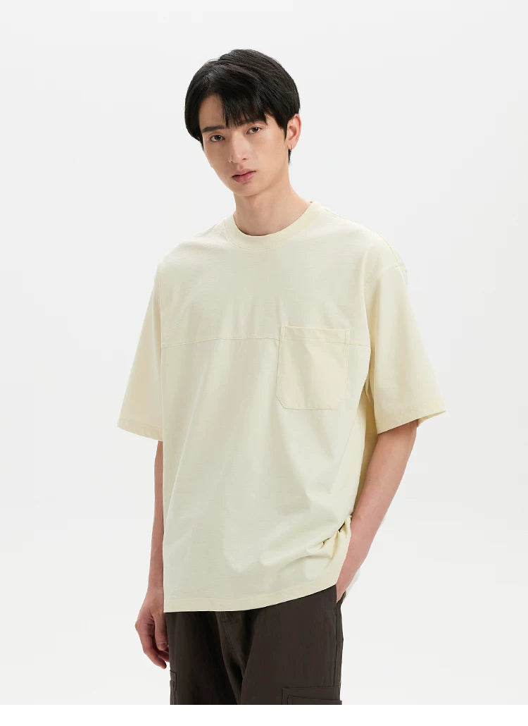 BUTTBILL Retro Simple Loose Tee