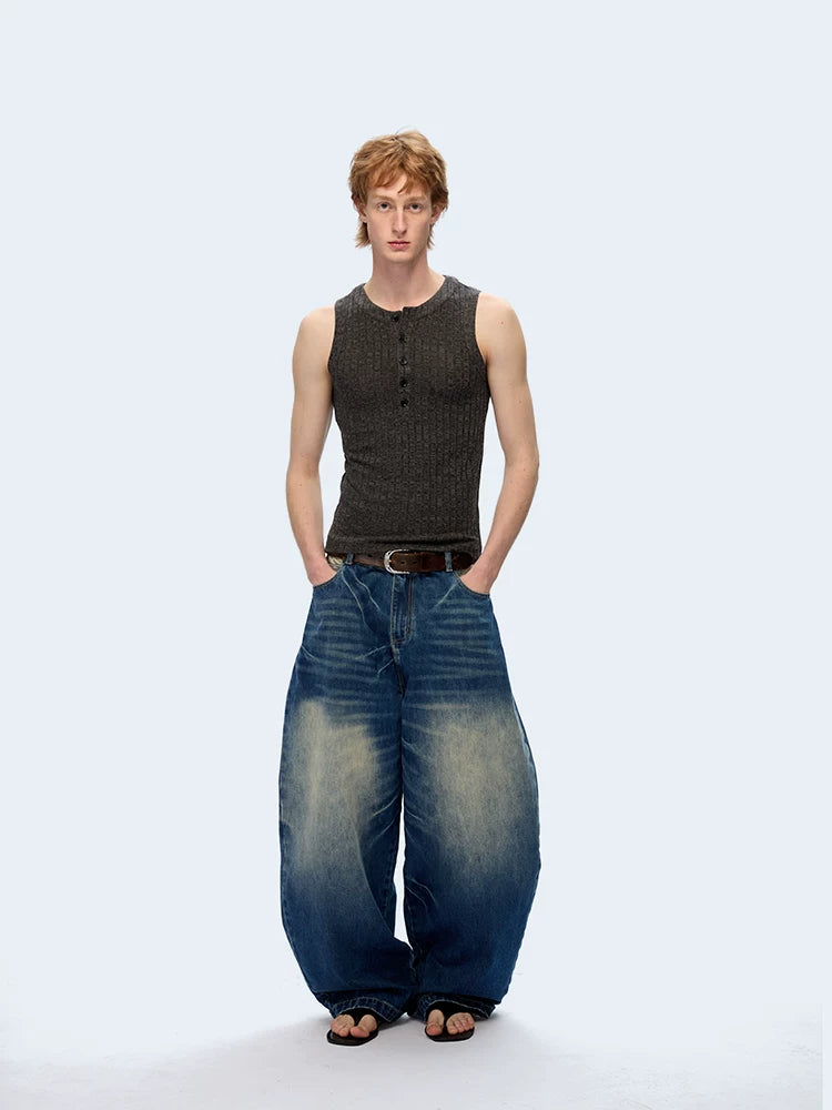 TZ Killer Button Henry Slim Fit Versatile Vest