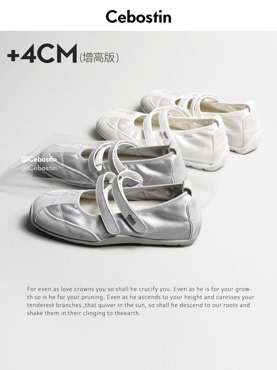 Cebostin Velcro Heightening Ballet Shoes