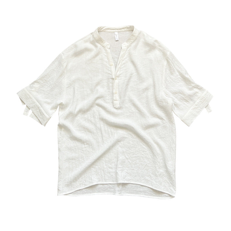 UNF V-neck Loose Lazy Shirt