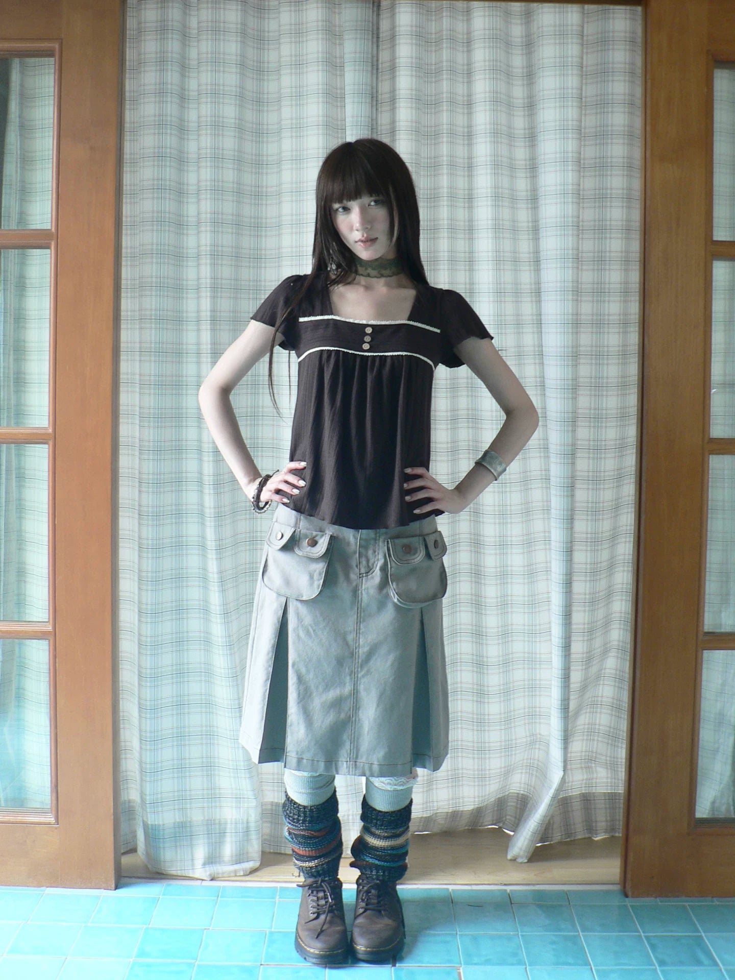 Ang: Project Lace Stitching Versatile Tee