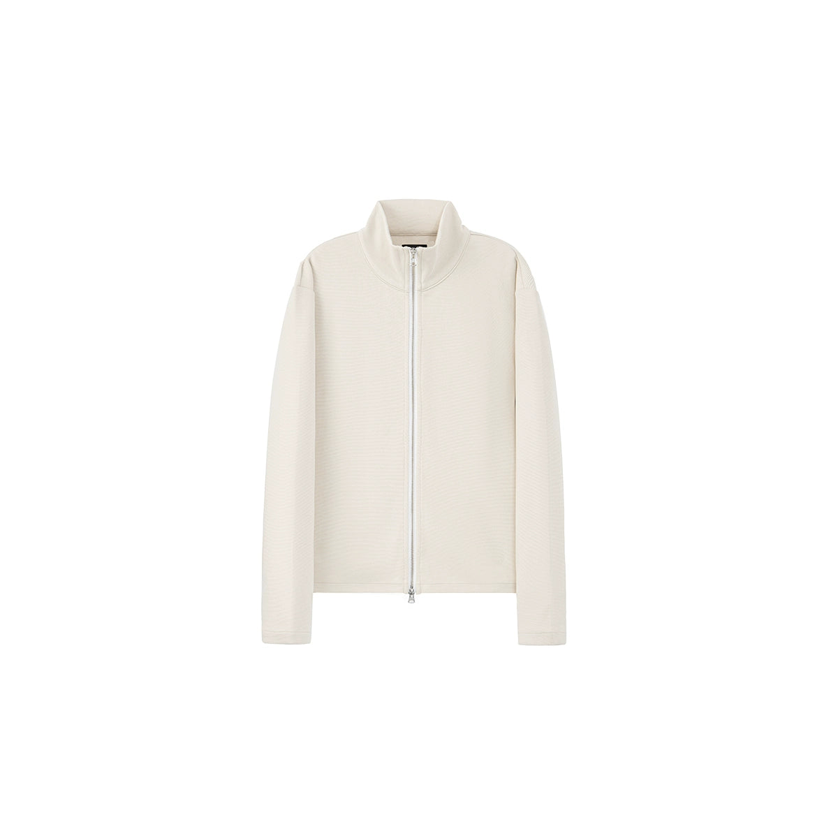 PLUS NO LOGO Casual Jacquard Striped Sweater Jacket