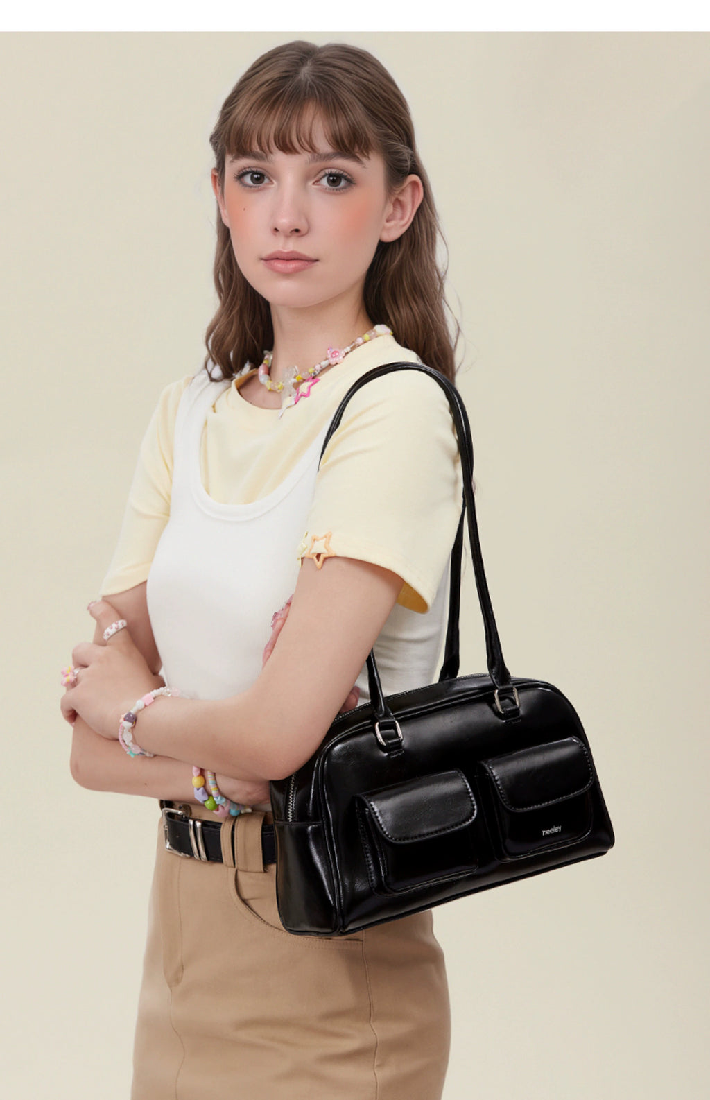 Neeley Large Capacity Versatile Shoulder Underarm Bag