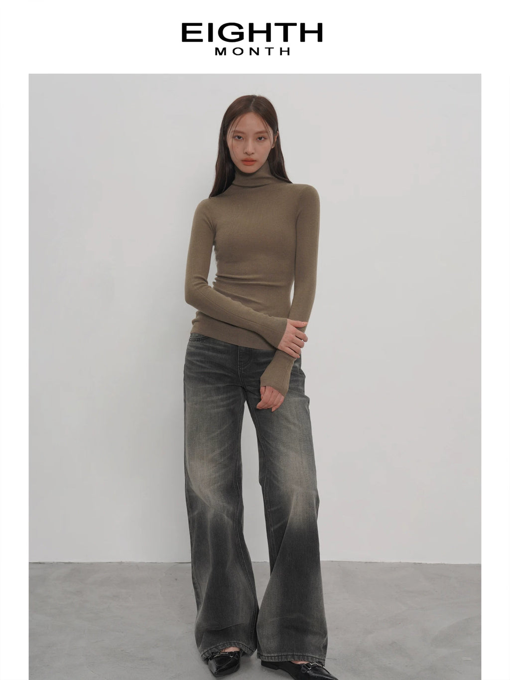 EIGHTHMONTH Vintage Straight Jeans