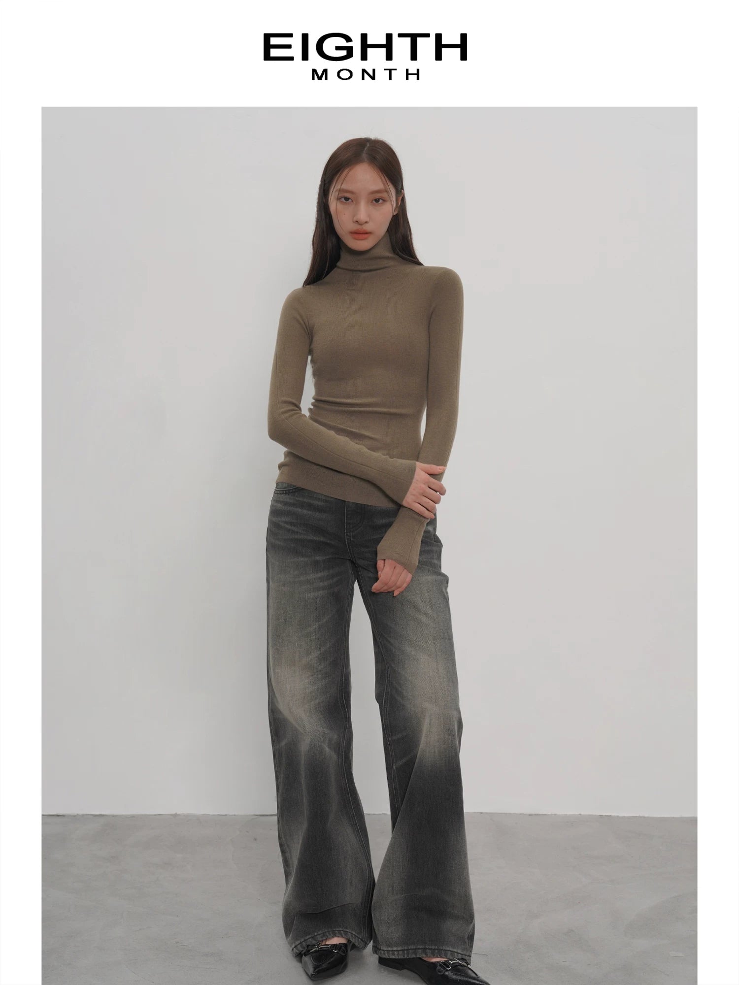 EIGHTHMONTH Vintage Straight Jeans