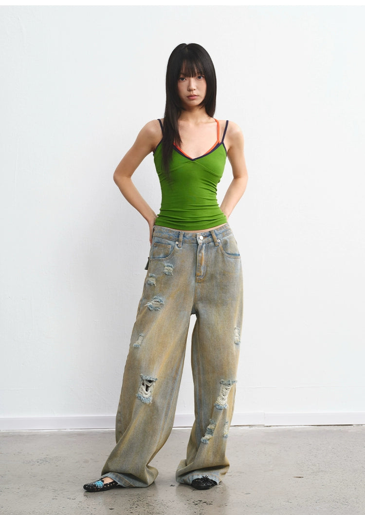 LINY LIBERTY Fake Two Piece Slim Sling