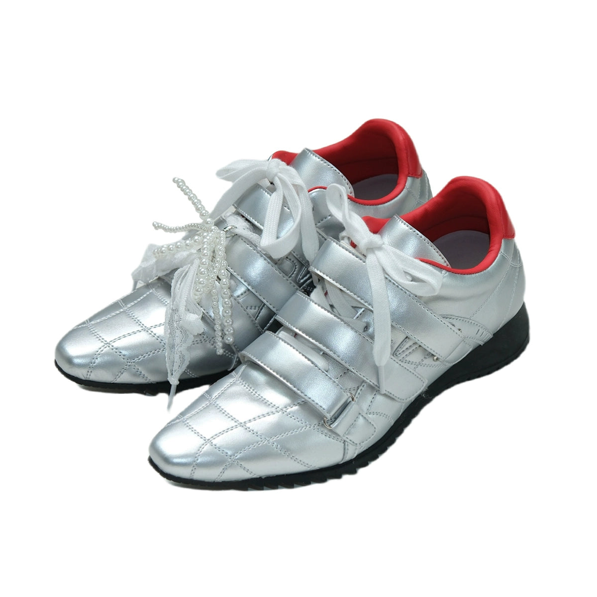 Mooreyu Sports Pointed Flat Lace-Up Shoes