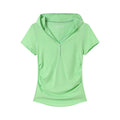 CryingCenter Hooded Tight Pleated Tee