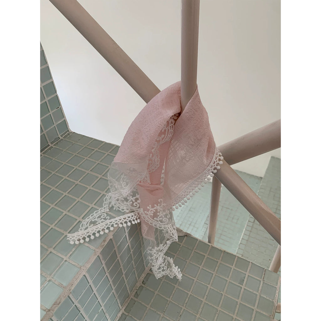 KANO Triangle Headscarf Lace Idyllic Headdress